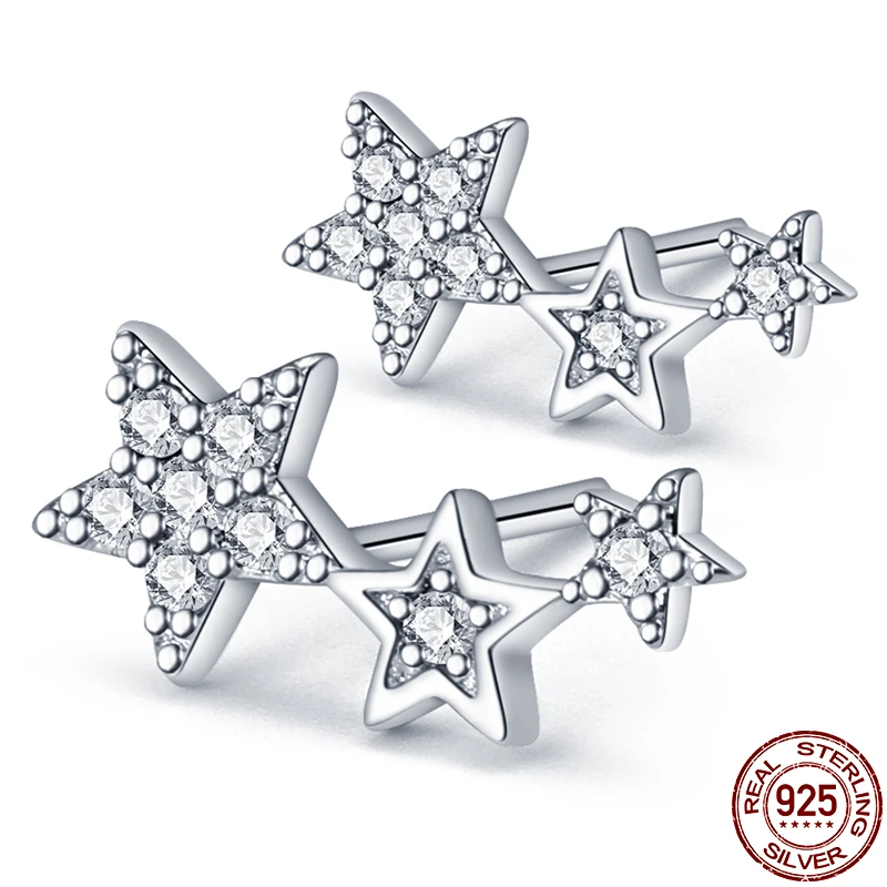 

Горячая Распродажа 2021 925 пробы серебро новые наушники с пятиконечными звездами могут использоваться в качестве красивого подарка на день р...