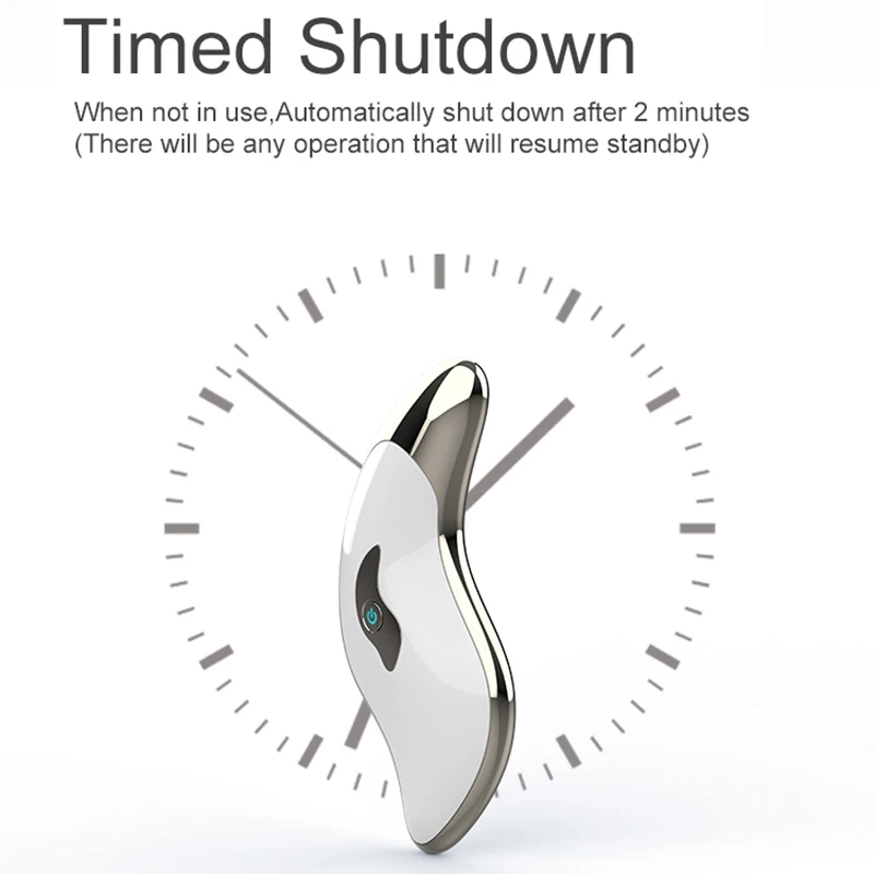 Массажер вибрационный для лица и шеи аппарат микротоковый лифтинга удаления