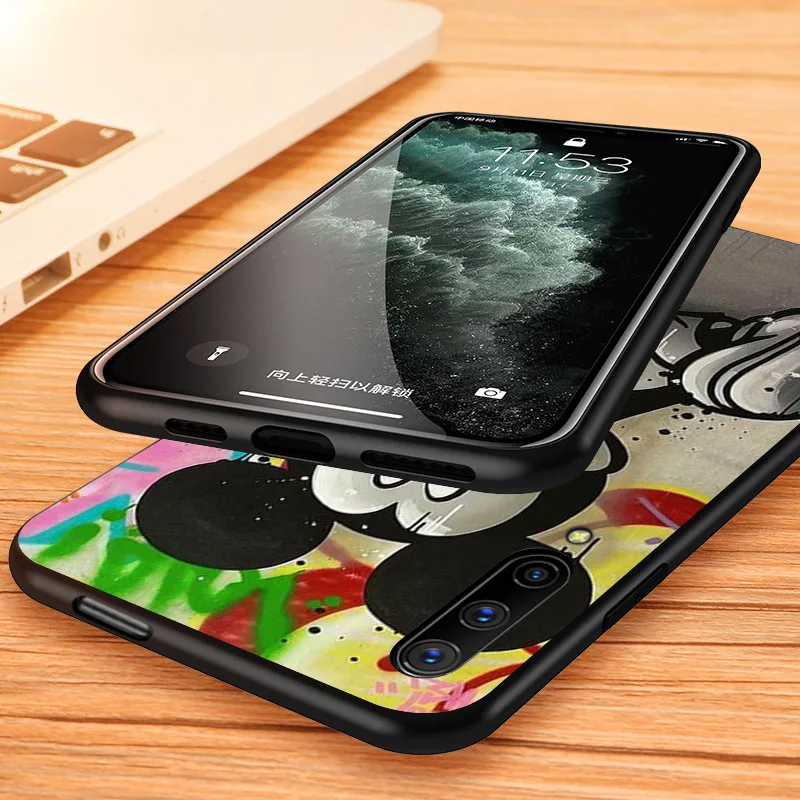 Мягкий силиконовый чехол из ТПУ с Микки Маусом для Huawei P50 P40 P30 P20 Pro P10 P9 P8 Lite E Plus 2019