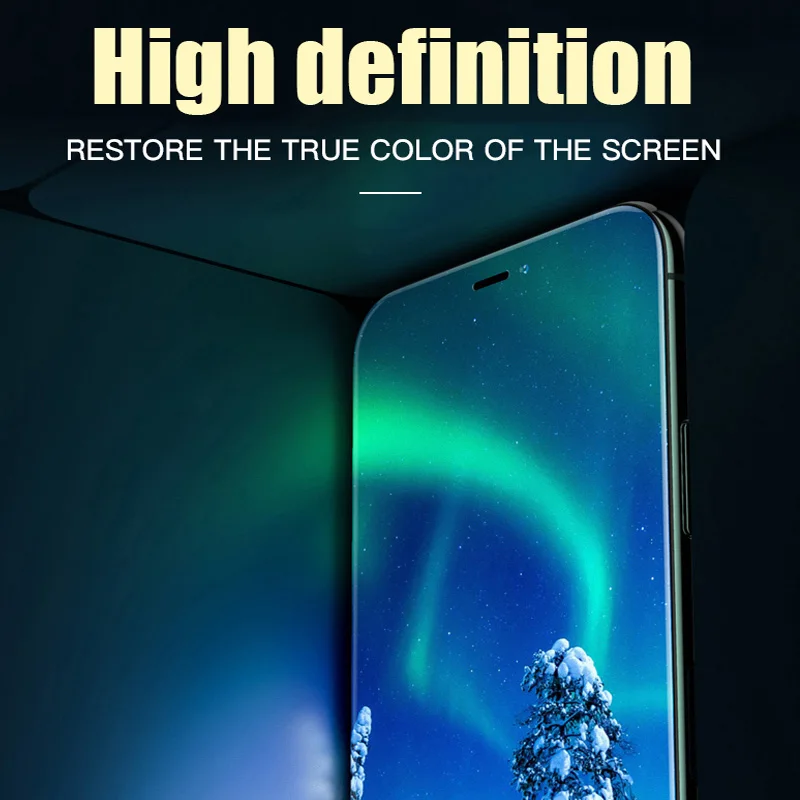 Стекло с полным покрытием для iPhone 7 8 Plus 6 6s 5 5s SE 2020 закаленное стекло X Xr 11 Pro Xs Max