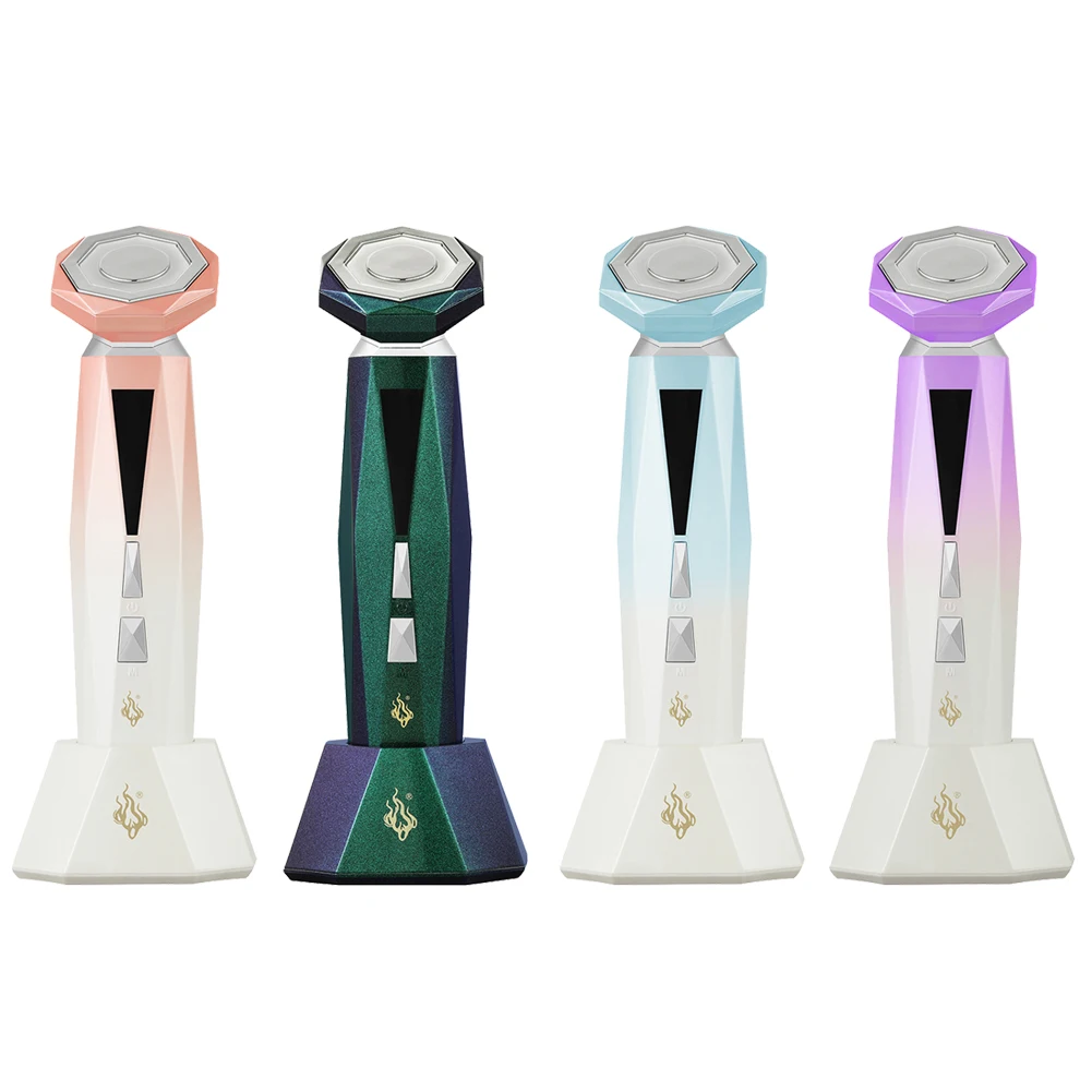 

Multifunction RF Radio Frequency Beauty Device Ion Hot Compress Introduction Device Lifting Firming Wrinkle Removal Instrument