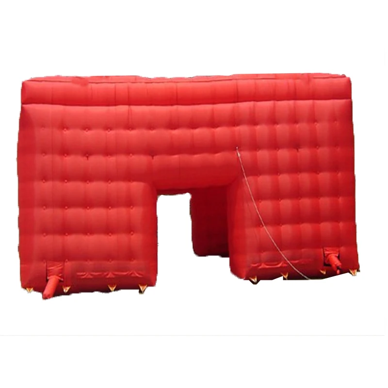 

Высококачественный наружный дисплей красный куб надувная палатка для рекламы/надувная палатка