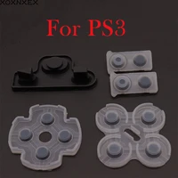 3setslot for ps3 controller conductive rubber for ps3 soft rubber silicon conductive button pad replacement