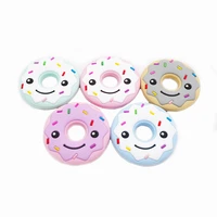chenkai 10pcs bpa free silicone donut pacifier teether diy baby nursing chewing mommy jewelry animal grib toy accessories