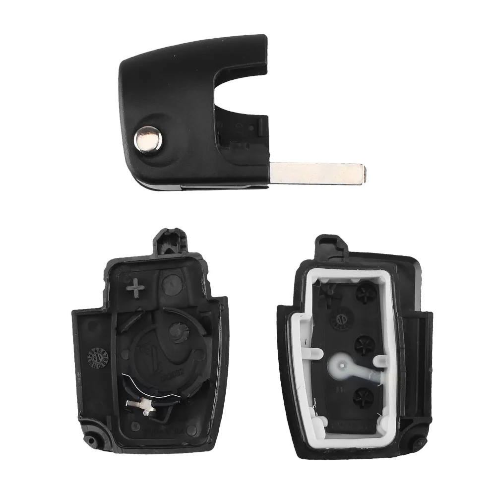KEYYOU Cut/Uncut Blade Flip модифицированный автомобильный пустой чехол для ключей с