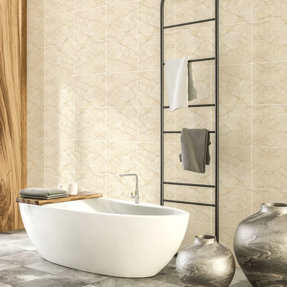 3d-наклейка на стену с мраморной текстурой водостойкая самоклеящаяся плитка