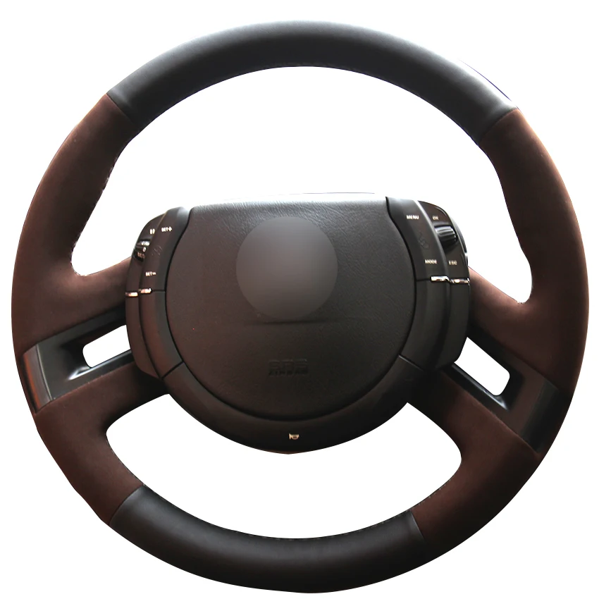 

Черная искусственная кожа кофейная замша для Citroen C4 Picasso 2007-2013