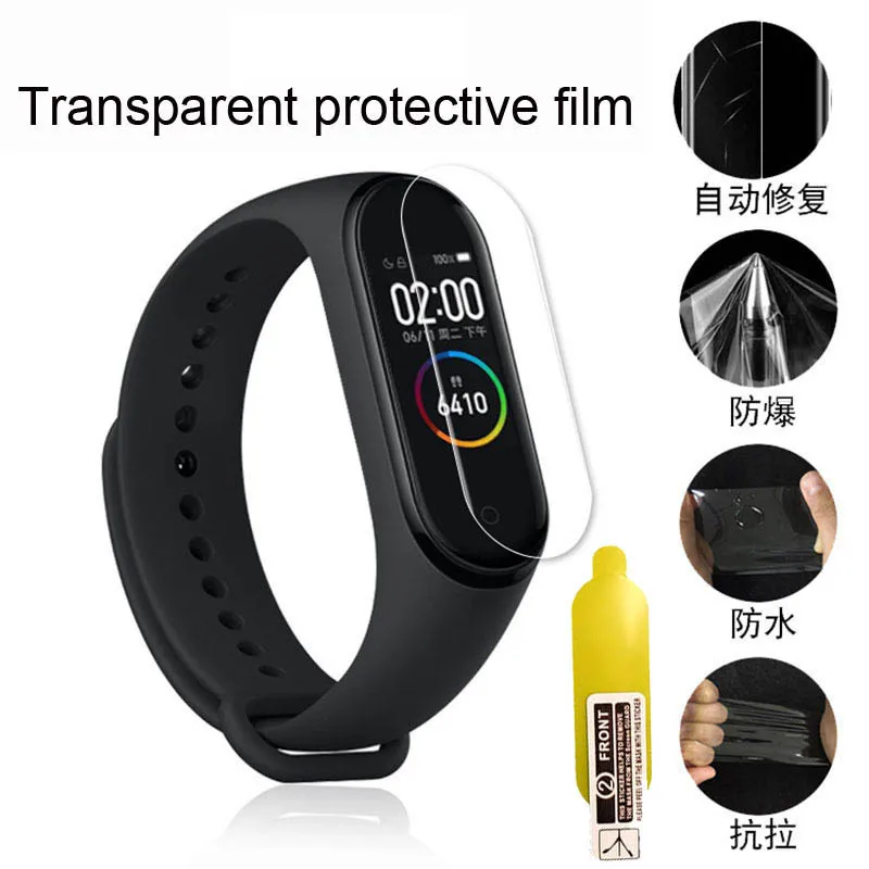 

Silicone Wristband For Xiaomi Mi Band 5 Bracelet Screen Protector Miband 6 5 4 3 Strap Miband6 Miband5 Miband4 Miband3 Film