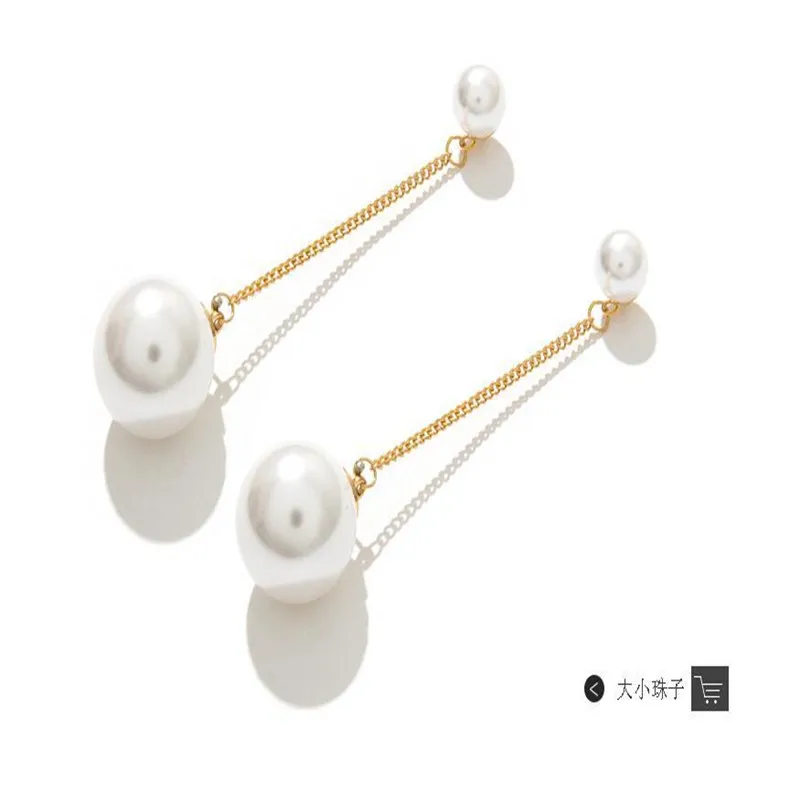 Женские винтажные серьги-подвески с имитацией жемчуга модные элегантные серьги