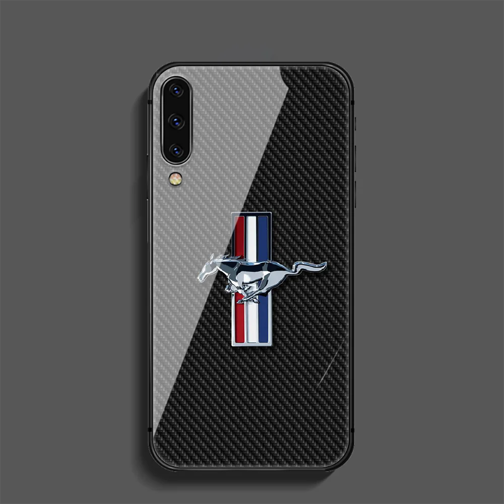 

Ford Mustang GT Phone Tempered Glass Case Cover For Samsung Galaxy A 3 5 7 10 20 20E 21S 30 30S 40 50 51 70 71 S Bumper Etui