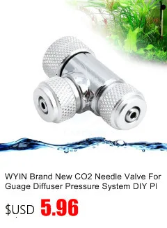 Аквариум CO2 Цилиндрический разъем адаптер конвертер для регулятор G5/8 W21.8 M22 рыбы водные принадлежности