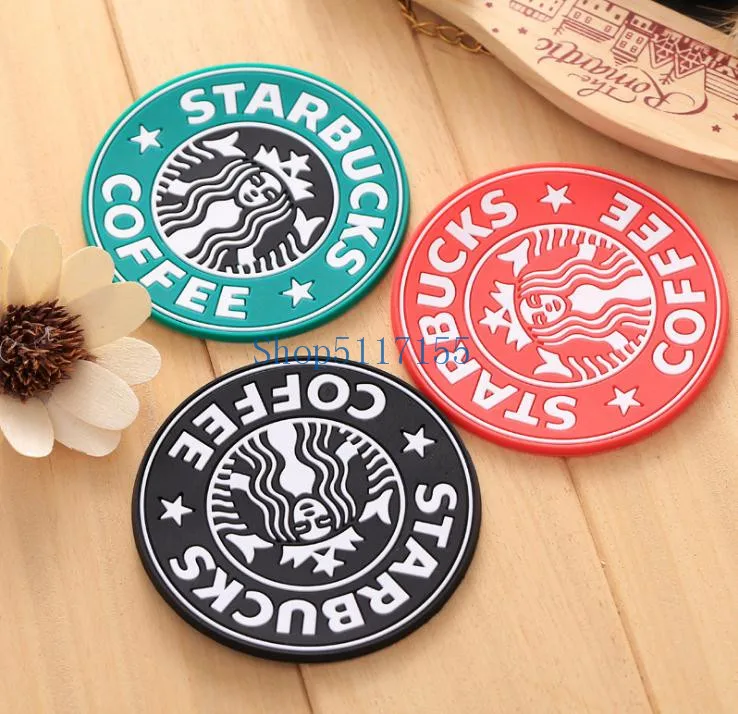 

500pcs Silicone Coaster Mermaid Krakens Coaster Round Placemats Coffee Cup Mats Mug Coaster Mat Cup Holders
