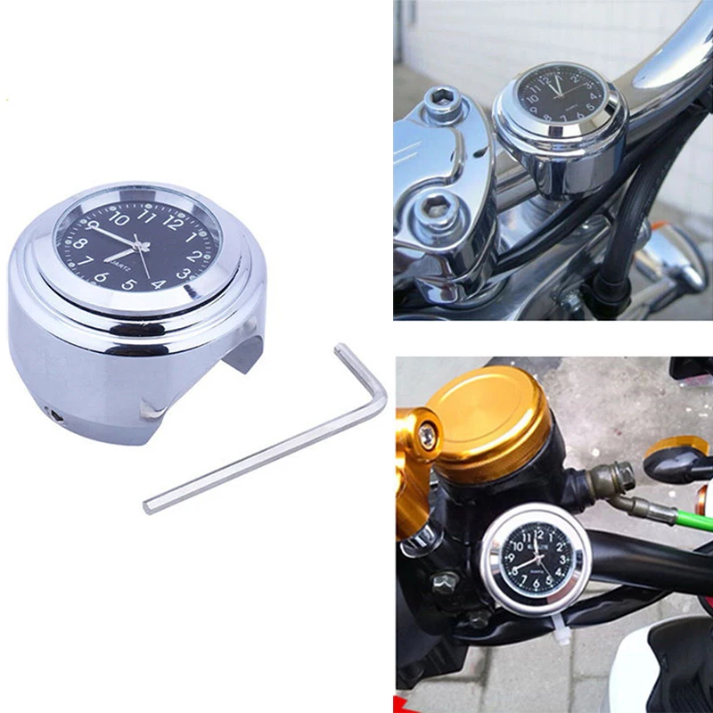 1 шт. Универсальный &quotХромированный водонепроницаемый 7/8 руль мотоцикла с