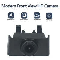 modern car front high definition waterproof front view camera night vision car front view image ccd waterproof camera