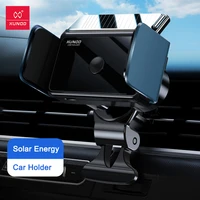 universal car holder for iphone xiaomi samsungxundd car air outlet mount smart auto mobile phone holder support solar charging