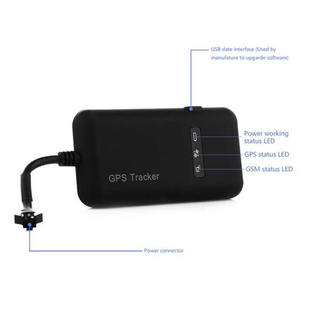 

Car Tracker GPS Vehicle Tracker Real Time Locator GSM Motorcycle Car Bike Anti-theft Tool UBLOX GSM/GPRS 850/900/1800/1900Mhz