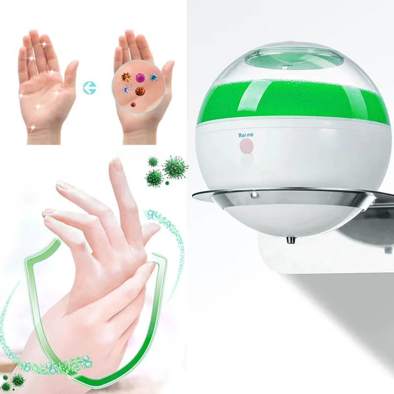

500ML Automatic Liquid Soap Dispenser Induction Foaming Hand Washing Device Wall-mounted Kitchen Bathroom Accessories Hand Wash