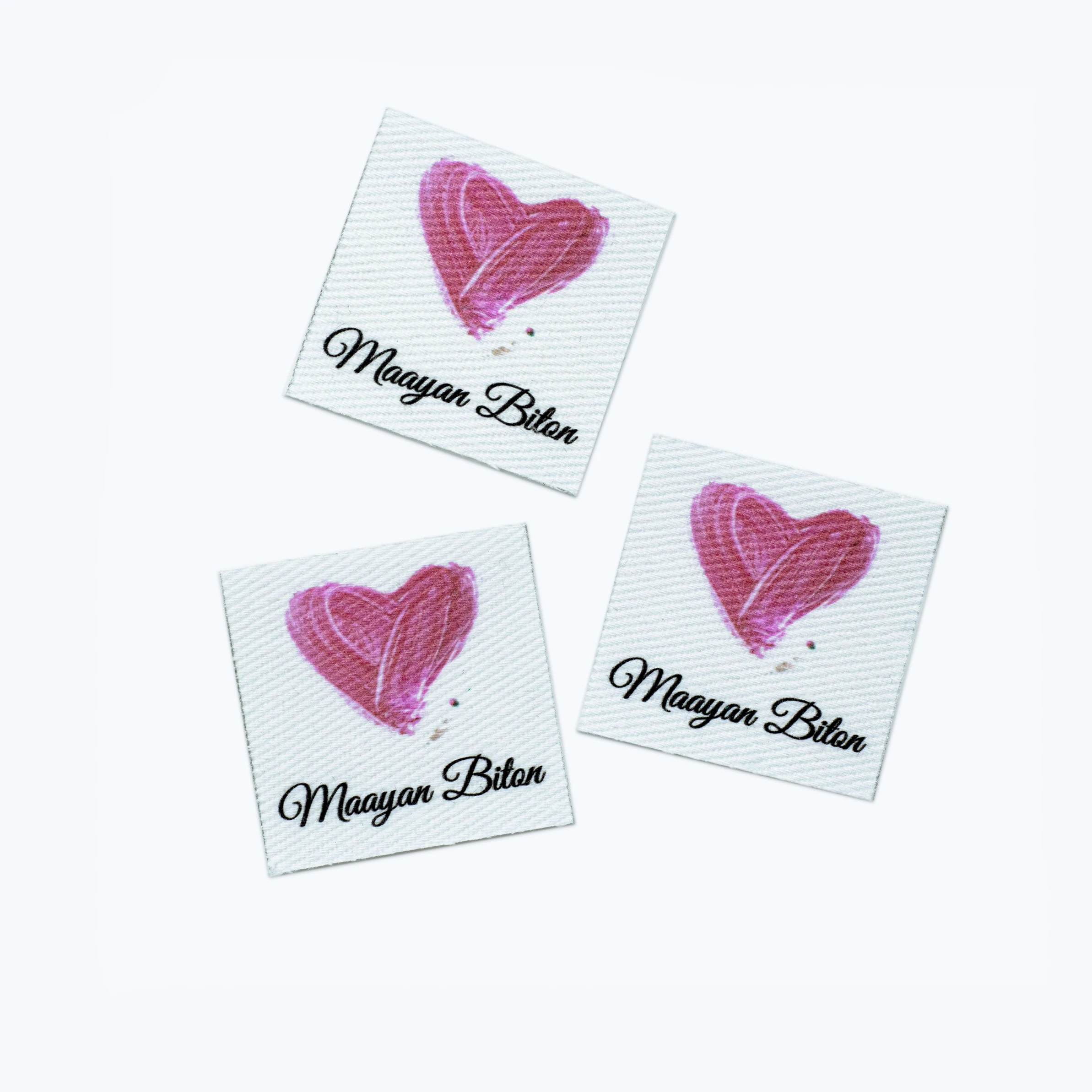 

96pieces Custom Ironing Labels, Personalized Brand , Logo or Text, Clothing Labels, iron on, Square, frame (YT353)