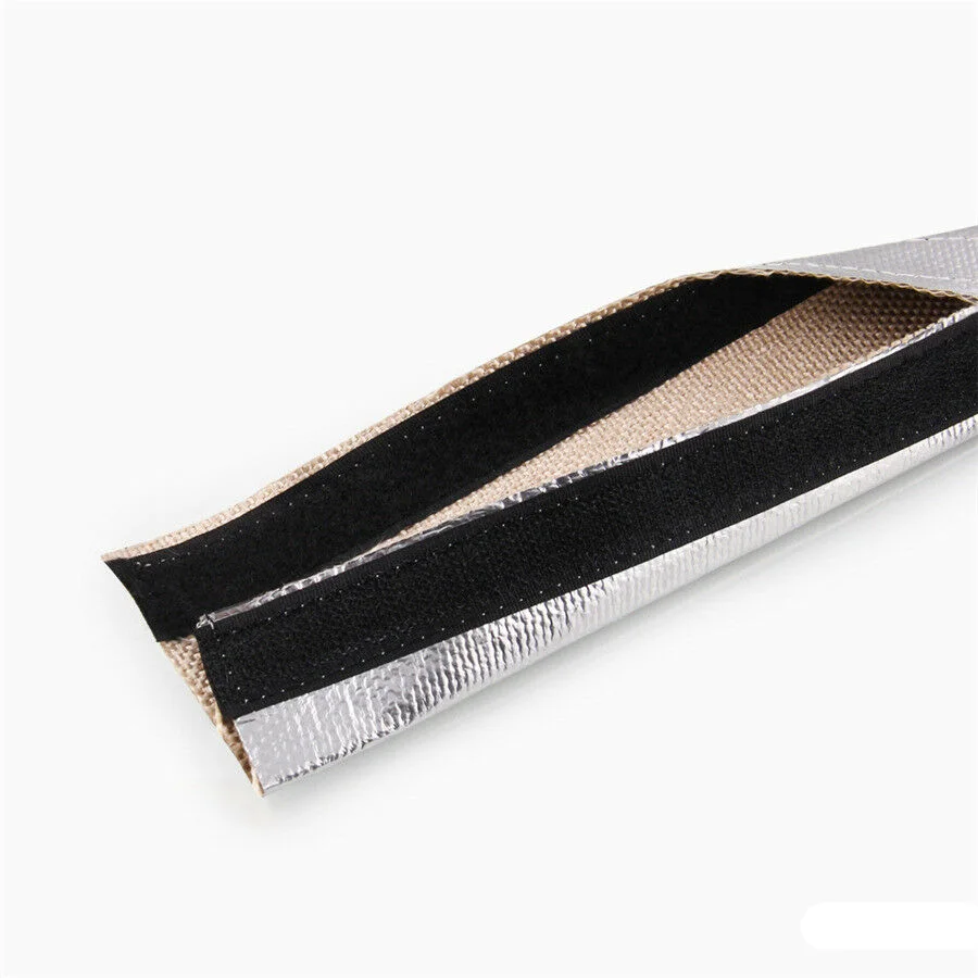 

New Heat Shield Sleeve Parts Practical Cover Hose Insulated Metallic Wire