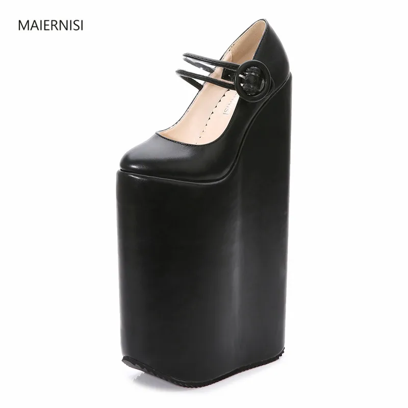 

New women's shoes net red shoes ladies high heels wedding shoes superstar 30CM slope with thick soles increase sexy 4-14 15 MAIE