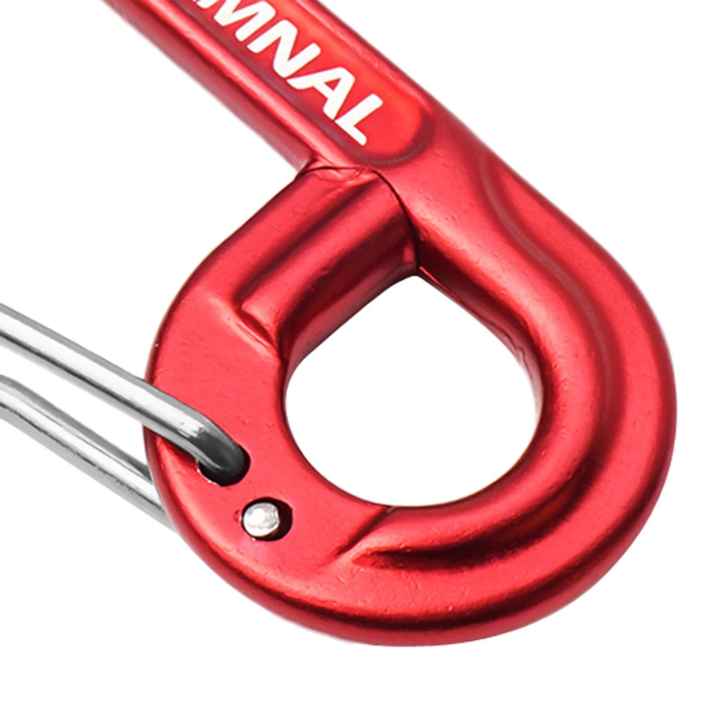 

Outdoor Camping Hiking Carabiner Clip Keychain Hook D-ring Buckle Aluminum Alloy