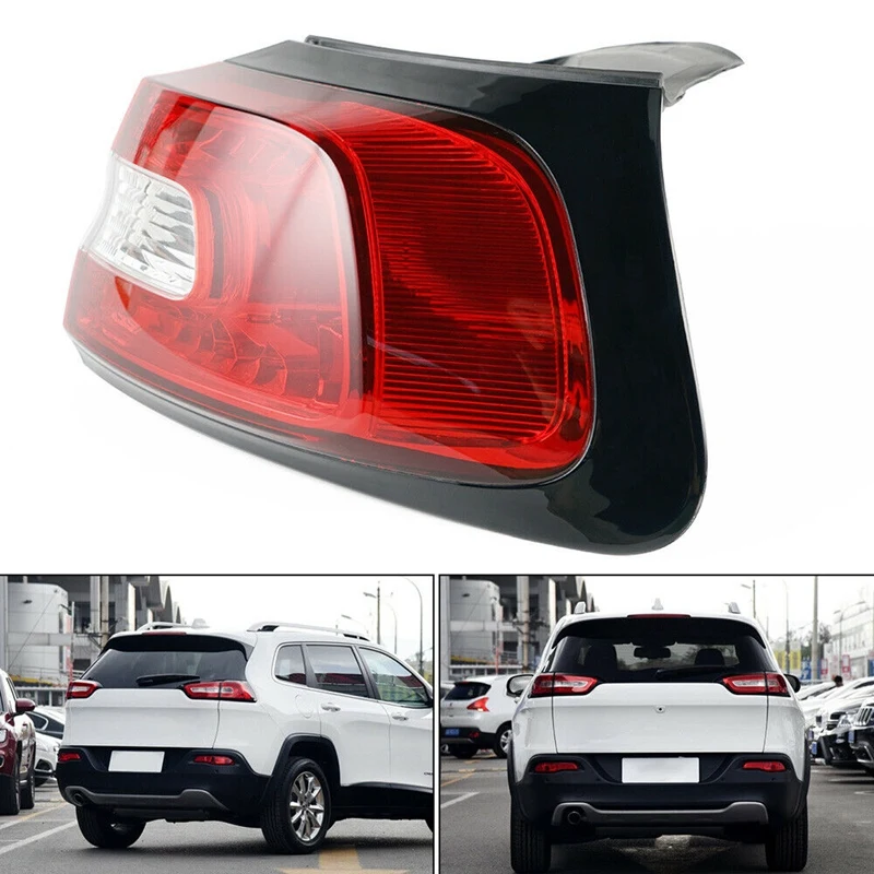 

Right Passenger Outer Side Mounted Tail Light Rear Lamp for Jeep Cherokee 14-18