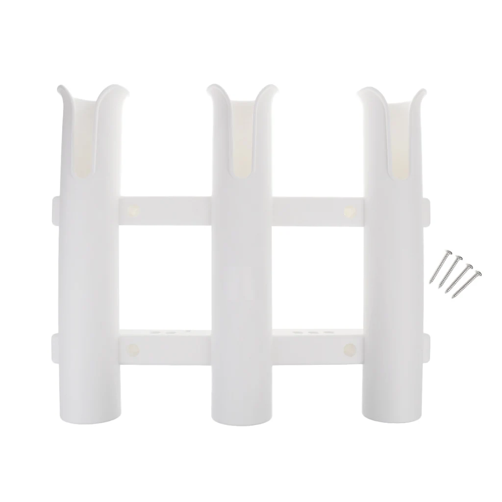 

Triple Rod Rack 3 Link Vertical Holder Organiser - Boat/Fishing/Storage/Lure