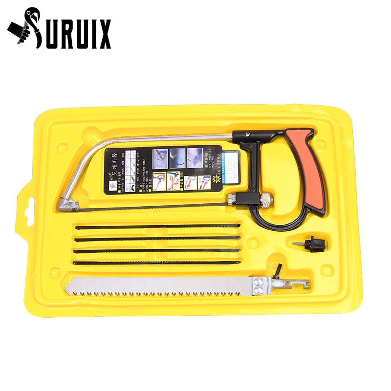 Набор ручной пилы 8 в 1 комплект из мульти лезвий для работы со стальной пилой