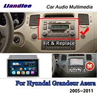car android multimedia player for hyundai grandeur azera 2005 2011 stereo radio video wifi carplay gps navigation