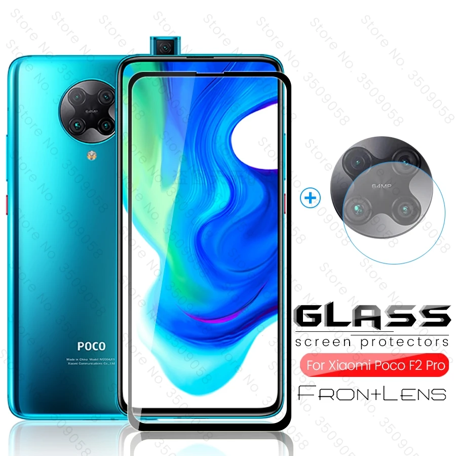 Защитное стекло 2 в 1 для камеры xiaomi pocophone poco f2 pro защитное poкокона pocophon f2pro f 2pro pocof2