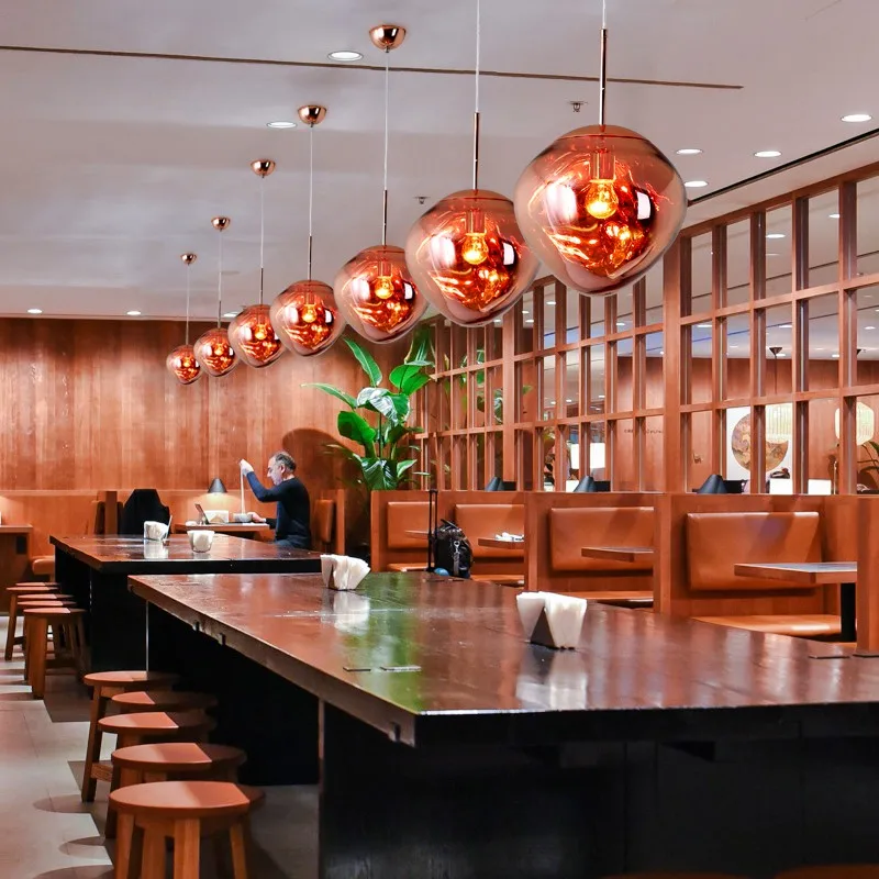 Лава лампа Современная Волшебная подвесные светильники Светодиодная стеклянная