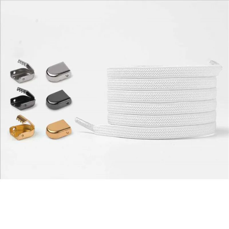 4 шт./комплект плоские шнурки для обуви без завязывания | Обувь