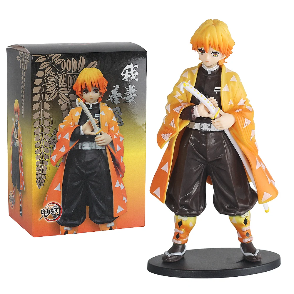 Фигурка Kimetsu no Yaiba 16 см фигурка агатсума Zenitsu танджиро незуко аниме экшн-фигурка
