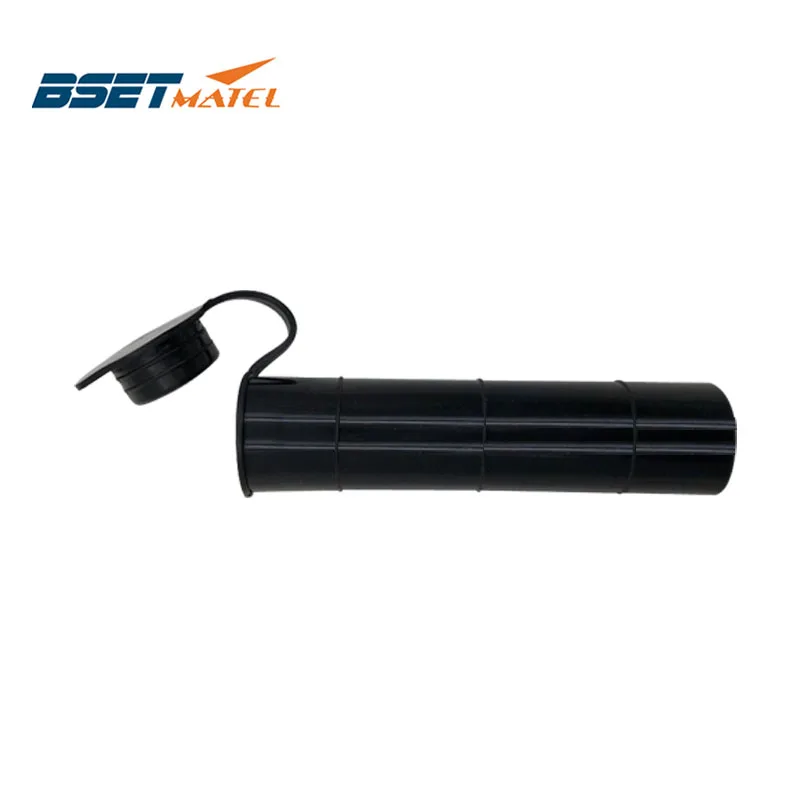 

BEST MATEL Black color 0 degree Fishing Rod holder Inner Sleeve Rod Pod Rubber Cap Tube Liner