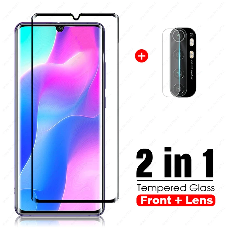 3D изогнутое закаленное стекло для xiaomi mi note 10 lite cc9 pro защитное на note10 Pro защита