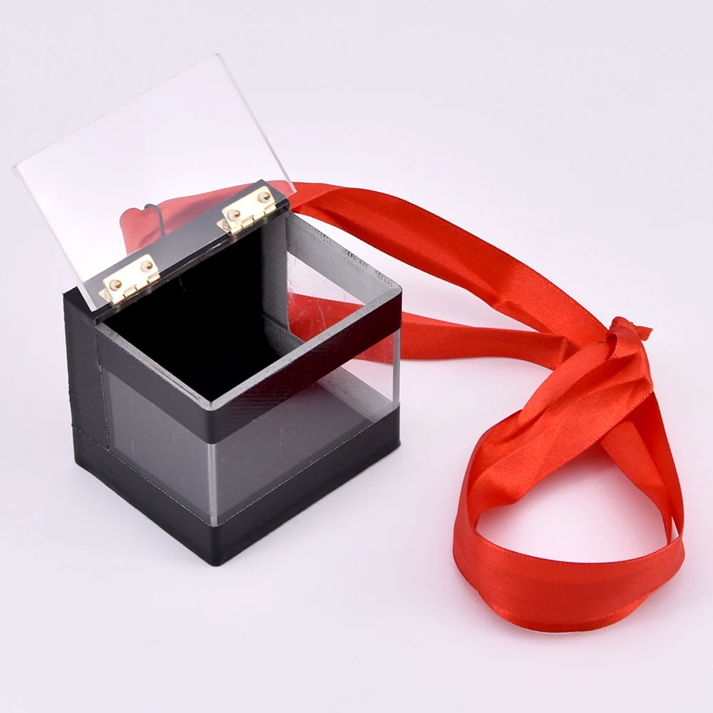 Кристально прозрачная деталь волшебные трюки удивительная коробка для