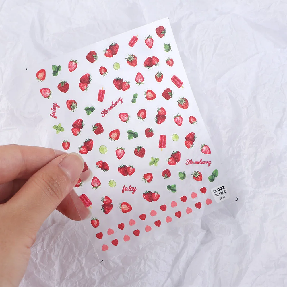 Наклейки для ногтей с фруктами 1 шт. | Красота и здоровье