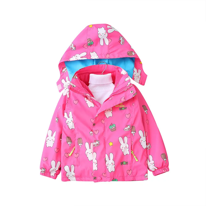 Новинка 2020 теплые флисовые куртки для девочек зимняя и осенняя