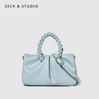 folds design pu leather shoulder bags for women 2021 summer elegant handbags female travel totes lady beautiful fashion hand bag