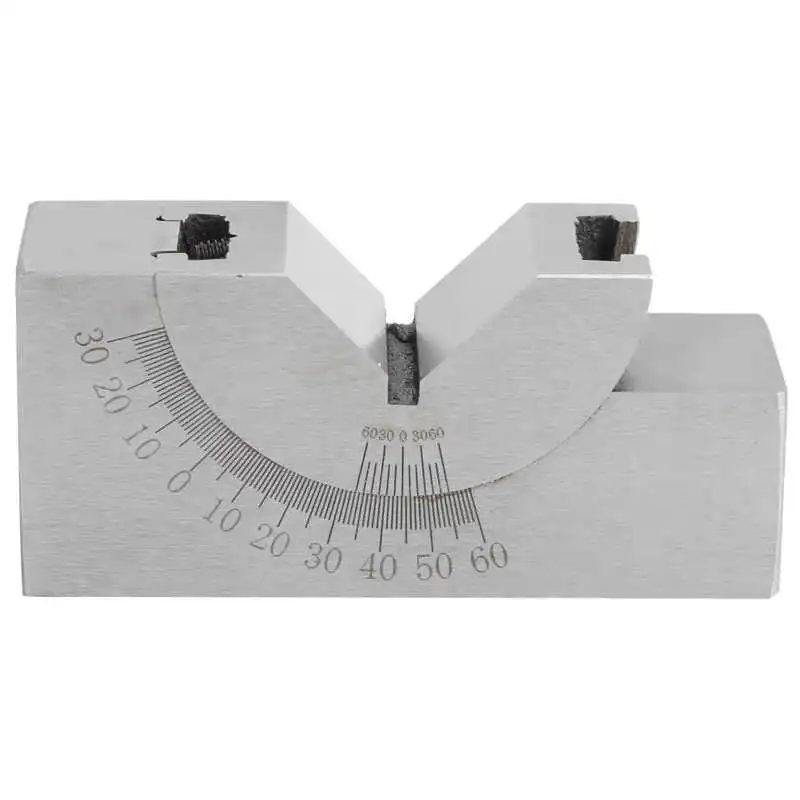 Угловой V образный блок микроугловой измеритель прочный для деревообработки