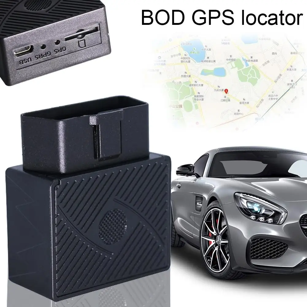 GPS-трекер OBD звуковой автомобильный GPS-локатор OBD2 GPS-отслеживание вибрация