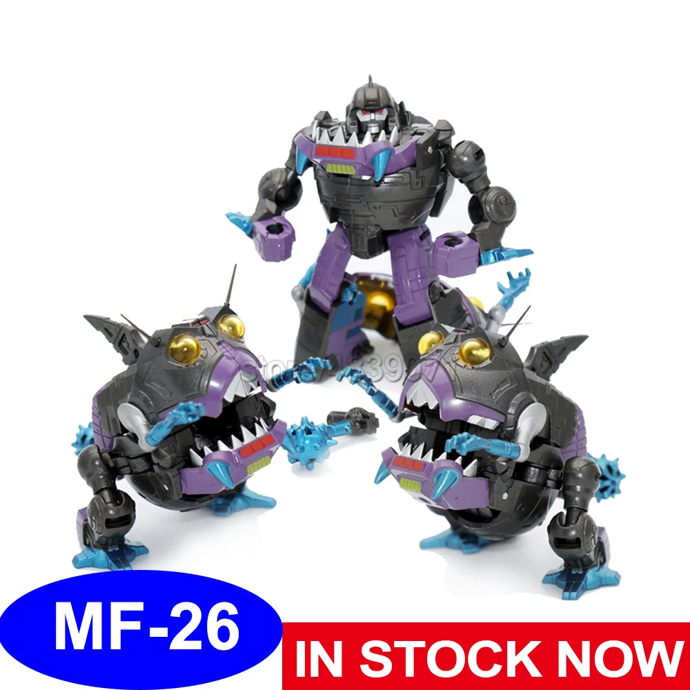Фигурка MFT MF26 игрушка трансформер из серии Sharktticons MF Pioneer 3 в 1 деформация|Игровые