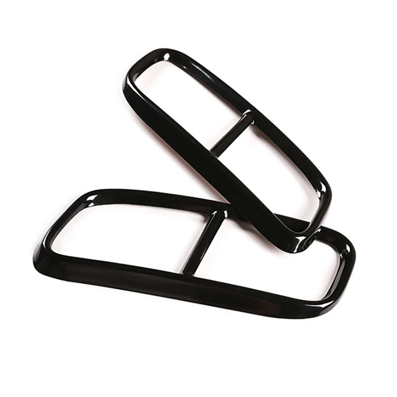 

For- A6 C7 Accessories A4 B9 A7 Q5 Q7 Modified Exhaust Pipe Tail Throat Four Out Muffler Car Stickers 2016-2019