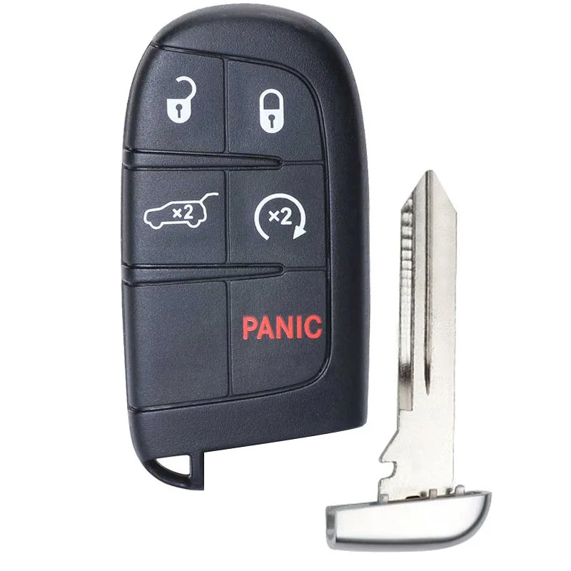 KEYECU OEM смарт ключ без ключа дистанционный 5 кнопок FOB для Jeep Grand Cherokee 2014 2018 FCC ID: M3N