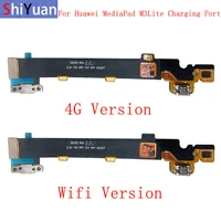 10pcs usb charging port connector board parts flex cable for huawei mediapad m3 lite 10 flex cable replacement part