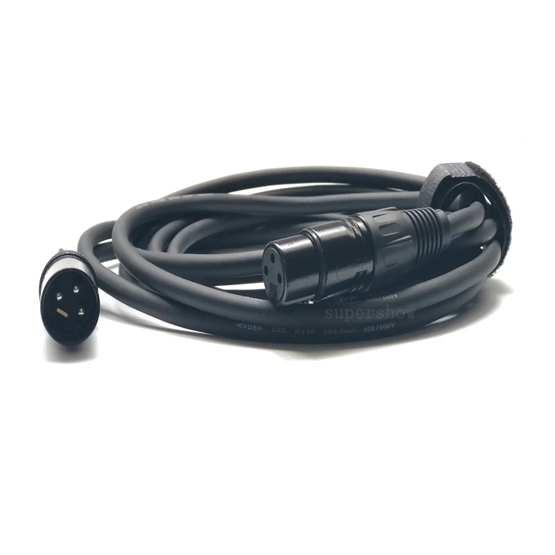 3-контактный кабель Dmx Xlr соединитель Dmx512 сигнальная линия для контроллера