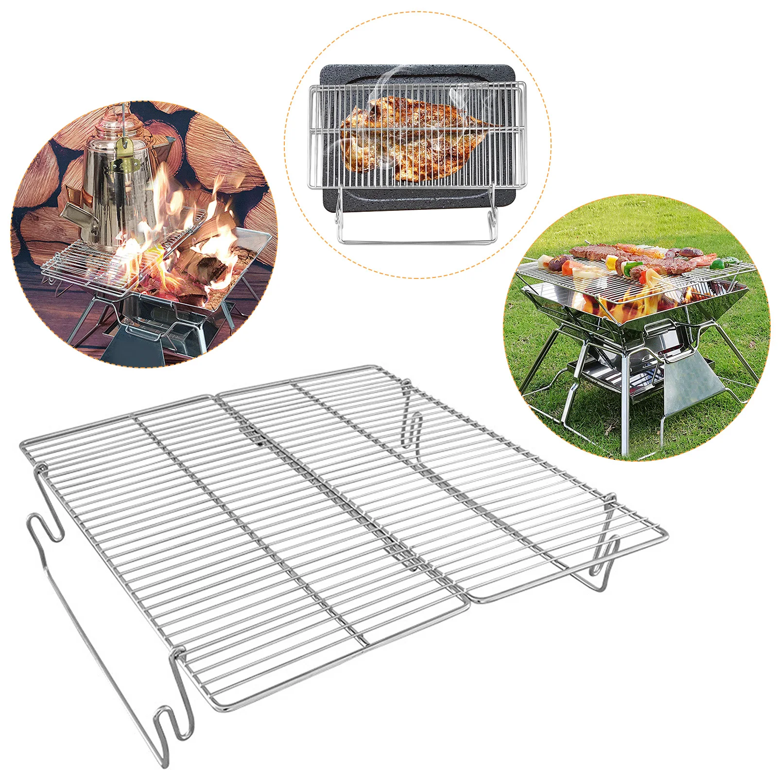 

Стойка для гриля, складная подставка для плиты, держатель для гриля, нагревательный кронштейн с Опорной пластиной