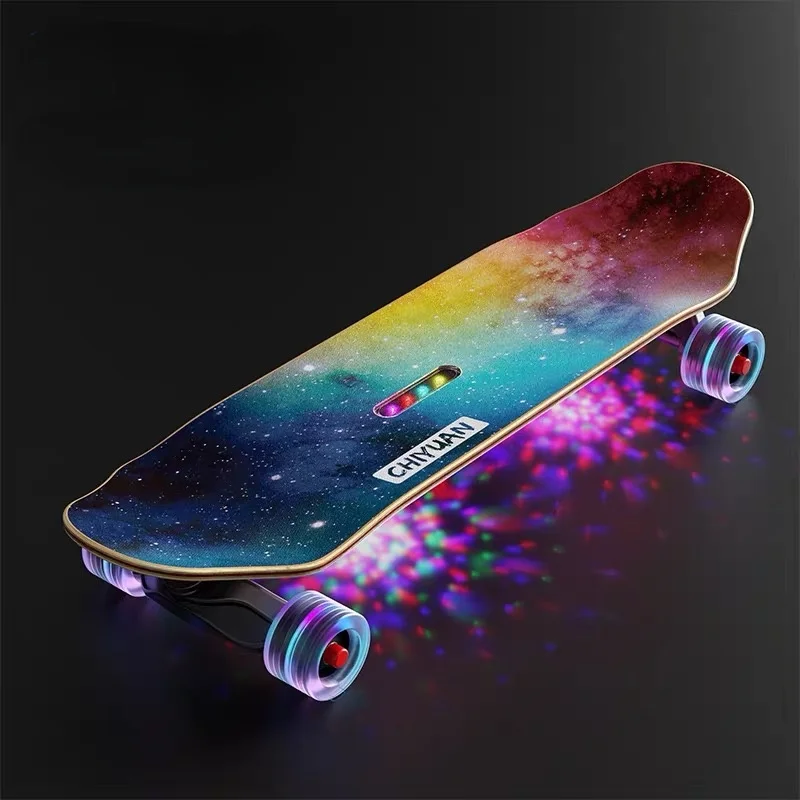 

Children Beginner Skateboard Boys Professional Thrasher Skateboard Four Wheeled Scooter Patinetas De Skate Longboard EB50HB