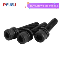 peng fa class 12 9 combined screw with cushioned cup head with hexagonal triple combination in cylindrical head m3 m12