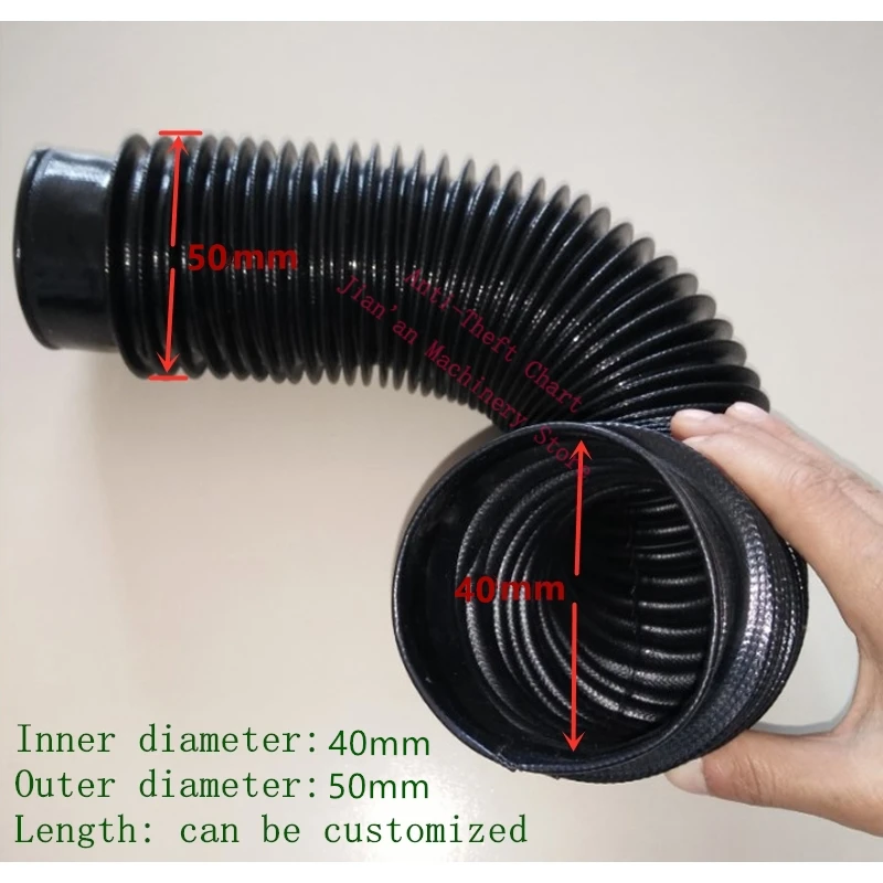 

8pcs custom round bellows Machine Tool Flexible Bellows Dust Proof Ball Screw Cover Protector customized